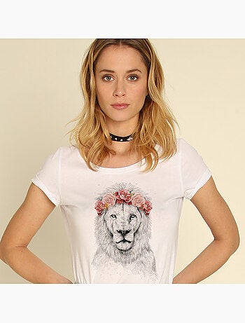 T-shirt Femme - FESTIVAL LION SPRING