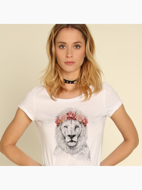 T-shirt Femme - FESTIVAL LION SPRING - Kiabi T-shirt Femme - FESTIVAL LION SPRING - Kiabi