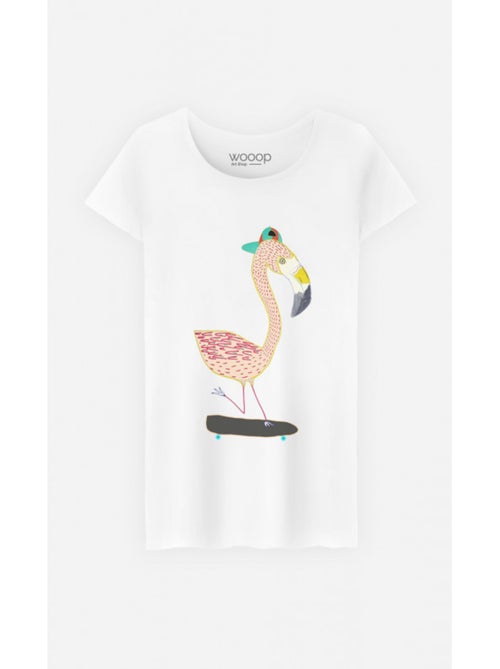 T-shirt Femme - FLAMINGO SKATER - Kiabi T-shirt Femme - FLAMINGO SKATER - Kiabi