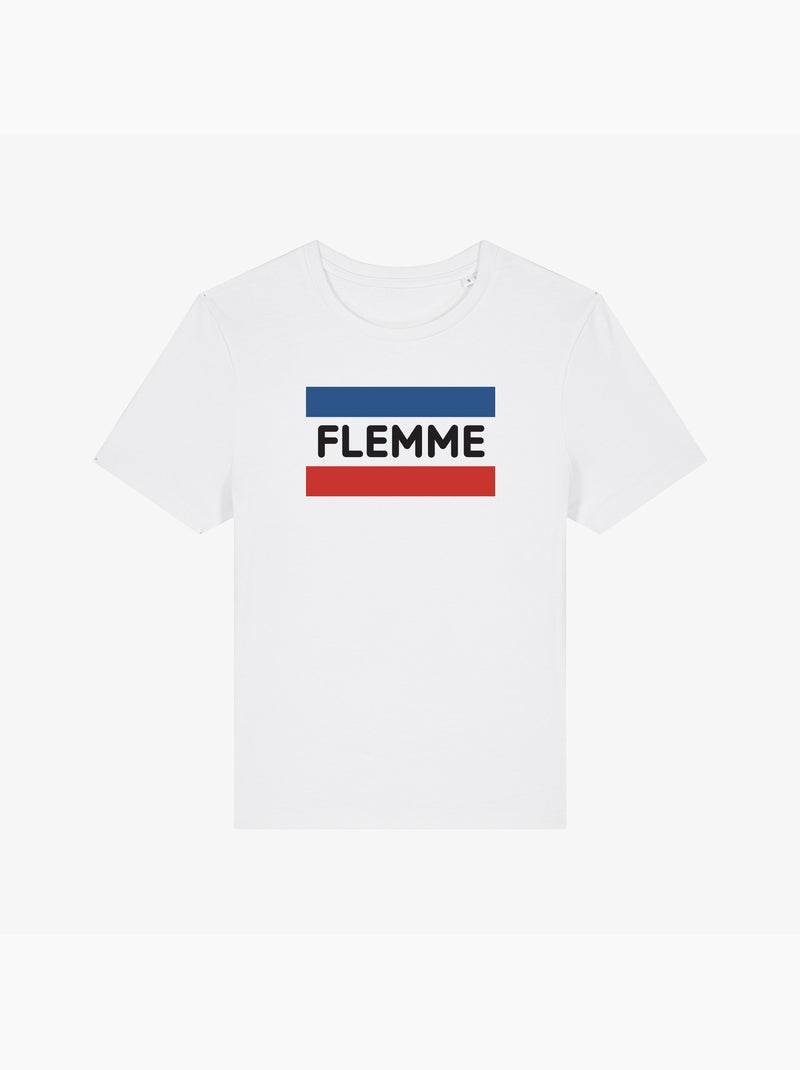T-shirt Femme - FLEMME Blanc - Kiabi