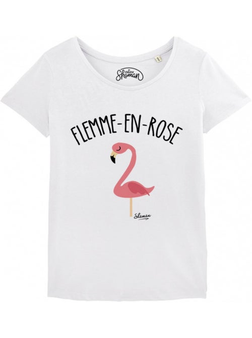 T-shirt Femme - FLEMME EN ROSE - Kiabi T-shirt Femme - FLEMME EN ROSE - Kiabi