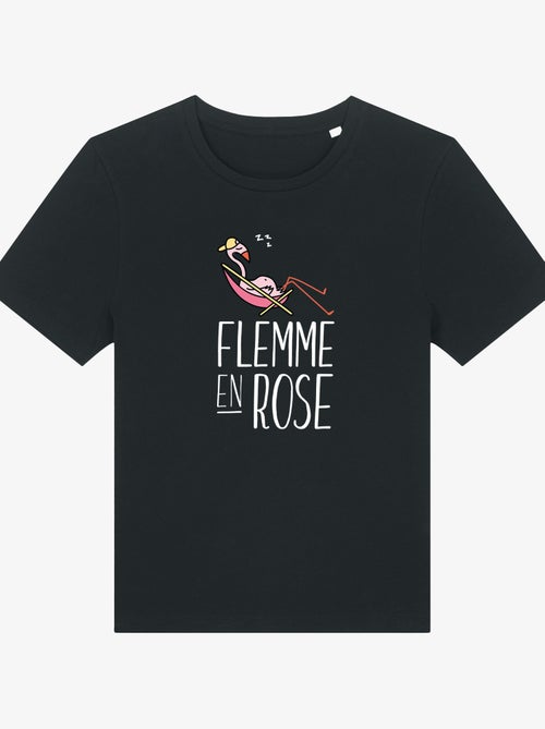 T-shirt Femme - FLEMME EN ROSE - Kiabi T-shirt Femme - FLEMME EN ROSE - Kiabi