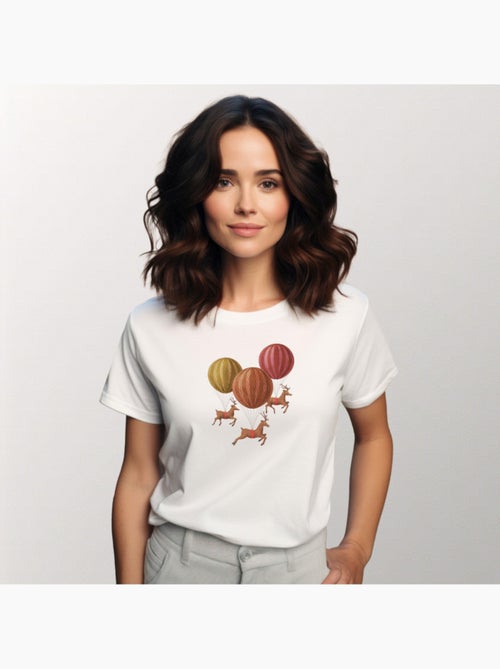 T-shirt Femme - FLIGHT OF THE DEER - Kiabi T-shirt Femme - FLIGHT OF THE DEER - Kiabi