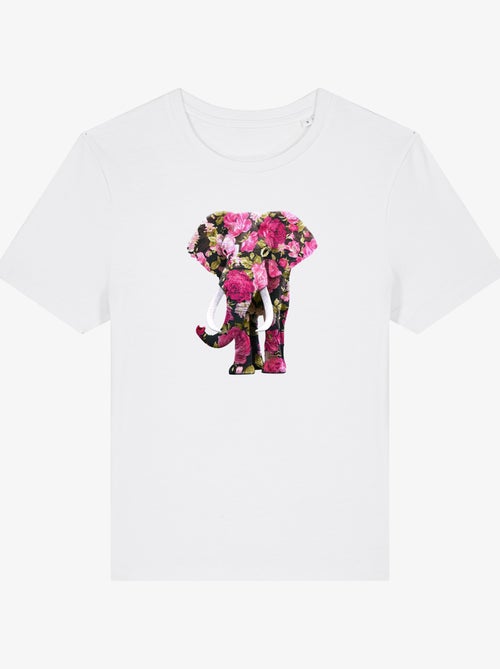T-shirt Femme - FLORAL ELEPHANT - Kiabi T-shirt Femme - FLORAL ELEPHANT - Kiabi