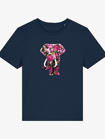 T-shirt Femme - FLORAL ELEPHANT