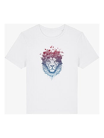 T-shirt Femme - FLORAL LION