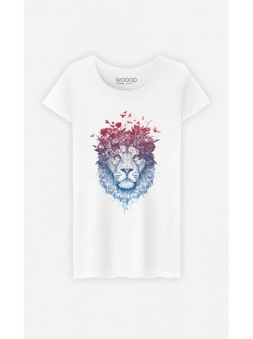 T-shirt Femme - FLORAL LION - Kiabi T-shirt Femme - FLORAL LION - Kiabi