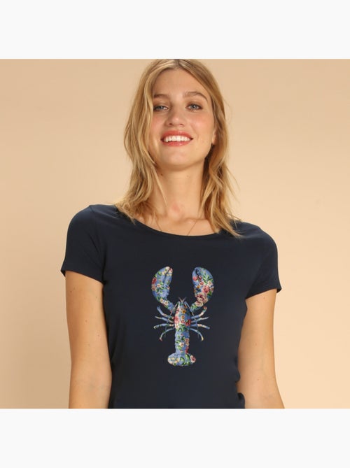 T-shirt Femme - FLORAL LOBSTER - Kiabi T-shirt Femme - FLORAL LOBSTER - Kiabi
