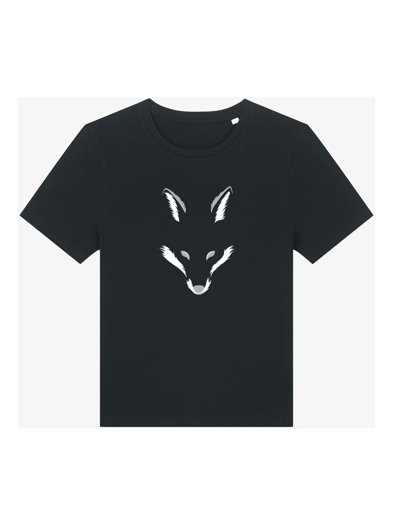 T-shirt Femme - FOXY SHAPE Noir - Kiabi