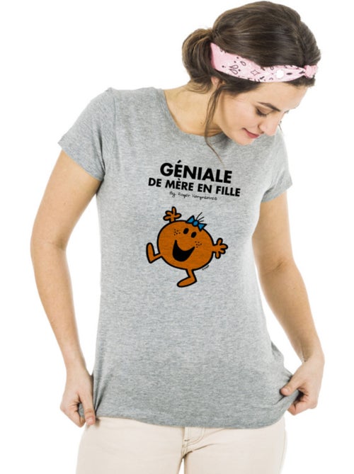 T-shirt Femme - GÉNIALE DE MÈRE EN FILLE - Kiabi T-shirt Femme - GÉNIALE DE MÈRE EN FILLE - Kiabi