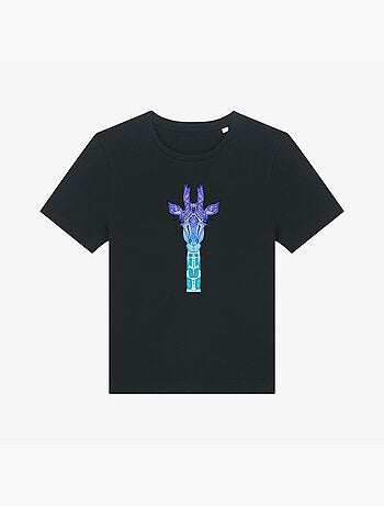 T-shirt femme - giraffe mint