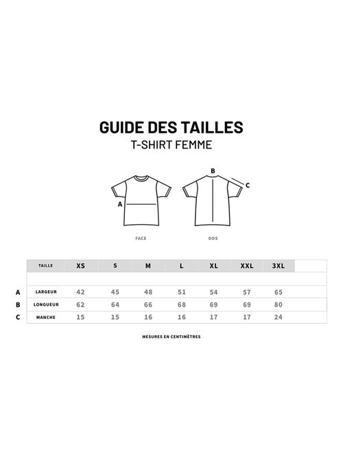 T-shirt Femme - GIRL POWER PINK HEART - Kiabi T-shirt Femme - GIRL POWER PINK HEART - Kiabi