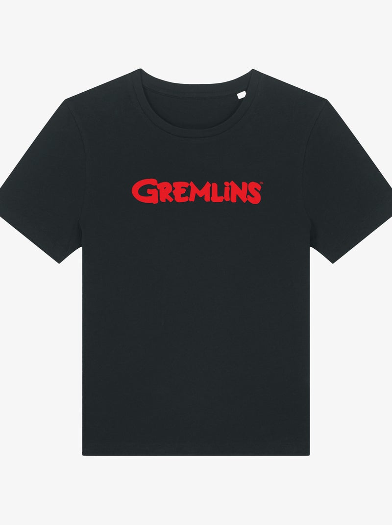 T-shirt Femme - GREMLINS LOGO Noir - Kiabi