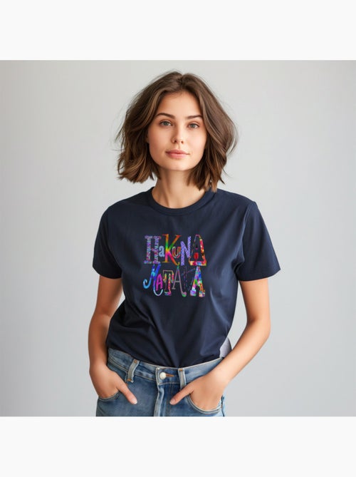 T-shirt Femme - HAKUNA MATATA COLOR - Kiabi T-shirt Femme - HAKUNA MATATA COLOR - Kiabi