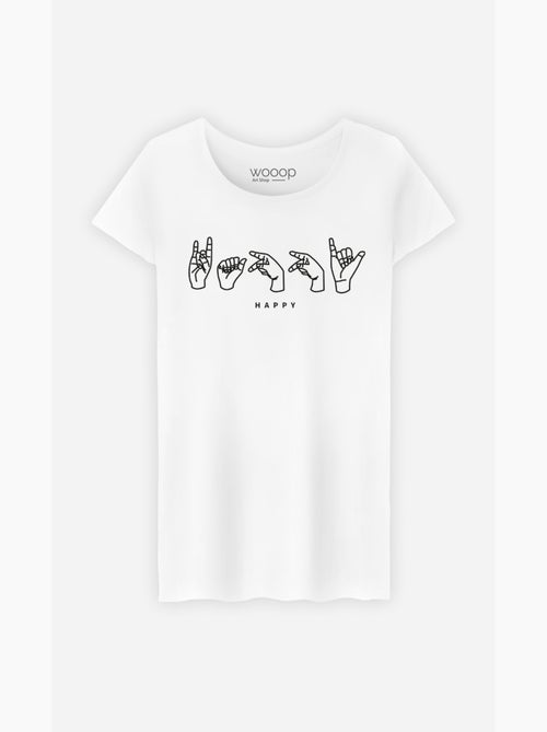 T-shirt Femme - HAPPY - Kiabi T-shirt Femme - HAPPY - Kiabi
