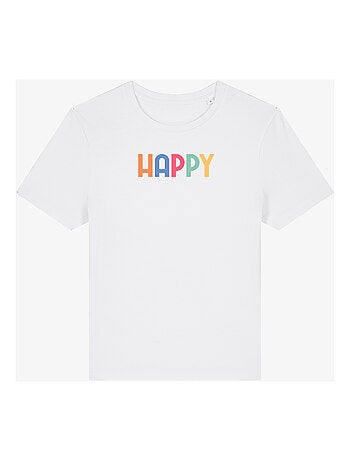 T-shirt Femme - HAPPY COLORÉ