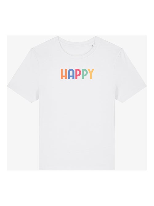 T-shirt Femme - HAPPY COLORÉ - Kiabi T-shirt Femme - HAPPY COLORÉ - Kiabi