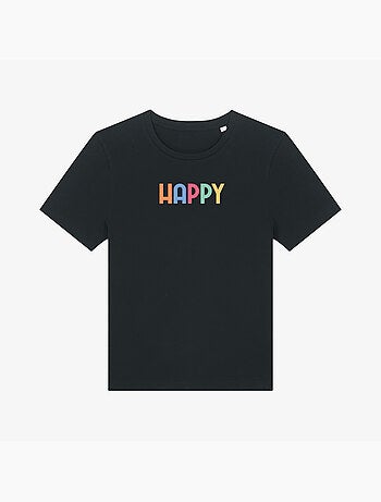 T-shirt Femme - HAPPY COLORÉ