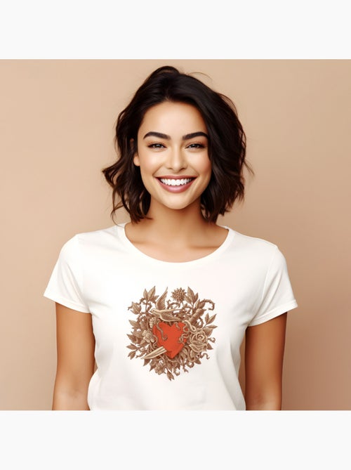 T-shirt Femme - HEART OF THORNS - Kiabi T-shirt Femme - HEART OF THORNS - Kiabi