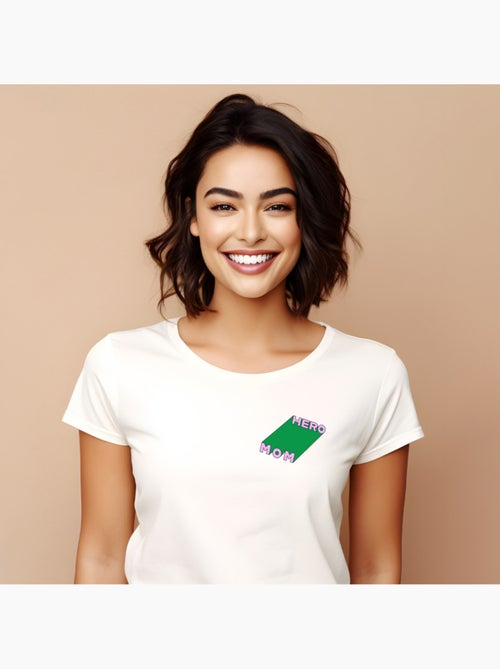 T-shirt Femme - HERO MOM - Kiabi T-shirt Femme - HERO MOM - Kiabi