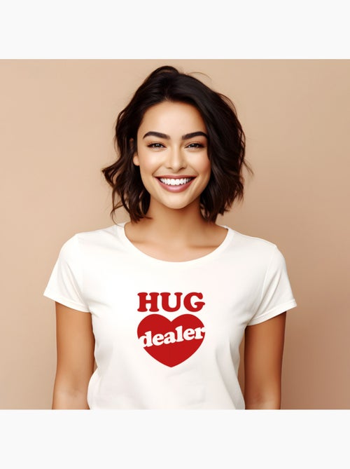 T-shirt Femme - HUG DEALER - Kiabi T-shirt Femme - HUG DEALER - Kiabi