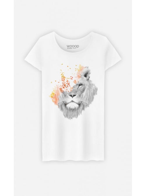 T-shirt Femme - IF I ROAR - Kiabi T-shirt Femme - IF I ROAR - Kiabi