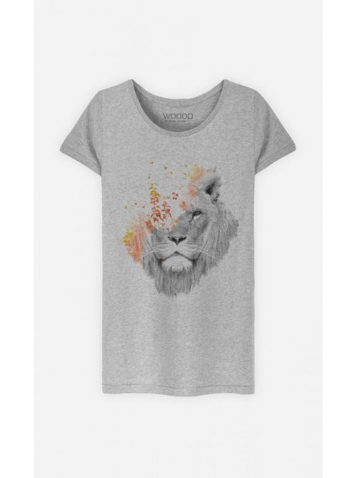 T-shirt Femme - IF I ROAR - Kiabi T-shirt Femme - IF I ROAR - Kiabi