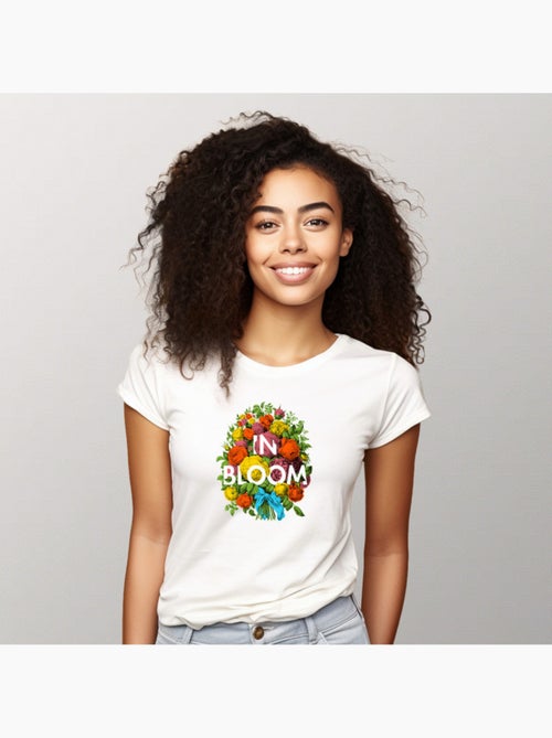T-shirt Femme - IN BLOOM - Kiabi