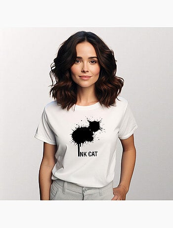 T-shirt Femme - INK CAT