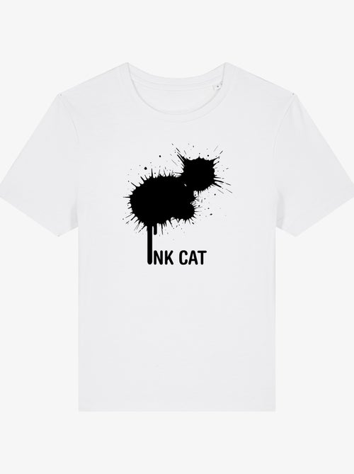 T-shirt Femme - INK CAT - Kiabi T-shirt Femme - INK CAT - Kiabi