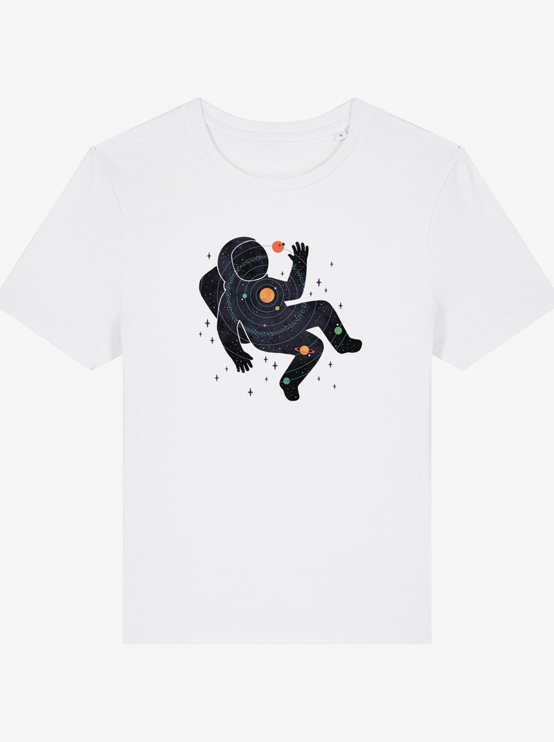 T-shirt Femme - INNER SPACE Blanc - Kiabi
