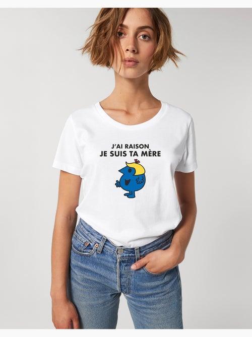 T-shirt Femme - J AI RAISON JE SUIS TA MERE - Kiabi T-shirt Femme - J AI RAISON JE SUIS TA MERE - Kiabi