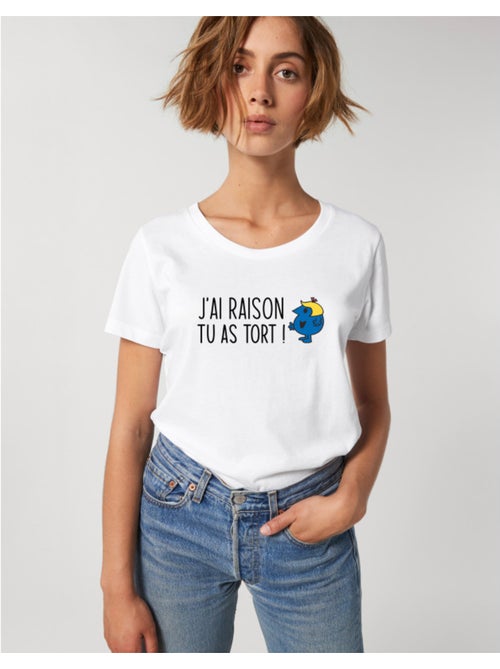 T-shirt Femme - J AI RAISON TU AS TORT - Kiabi