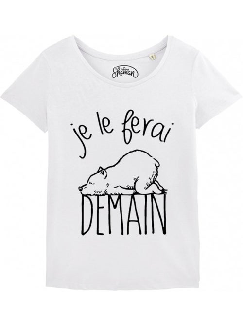 T-shirt Femme - JE LE FERAI DEMAIN - Kiabi T-shirt Femme - JE LE FERAI DEMAIN - Kiabi