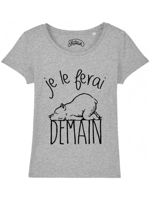 T-shirt Femme - JE LE FERAI DEMAIN - Kiabi T-shirt Femme - JE LE FERAI DEMAIN - Kiabi