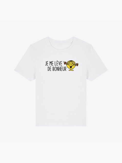 T-shirt Femme - JE ME LEVE DE BONHEUR - Kiabi
