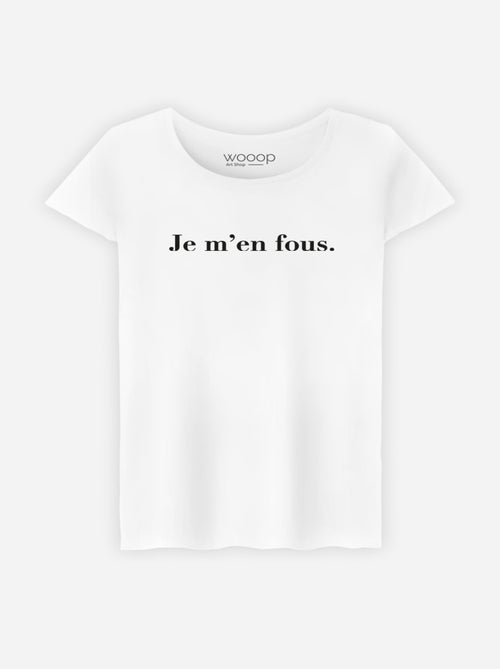 T-shirt Femme - JE M'EN FOUS - Kiabi T-shirt Femme - JE M'EN FOUS - Kiabi