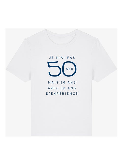 T-shirt Femme - JE N'AI PAS 50 ANS MAIS 20 ANS AVEC 30 ANS D'EXPERIENCE WAF - Kiabi T-shirt Femme - JE N'AI PAS 50 ANS MAIS 20 ANS AVEC 30 ANS D'EXPERIENCE WAF - Kiabi