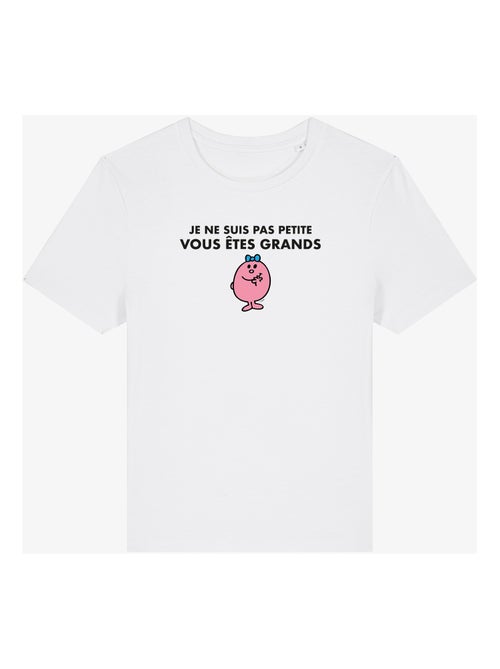 T-shirt Femme - JE NE SUIS PAS PETITE VOUS ETES GRANDS - Kiabi
