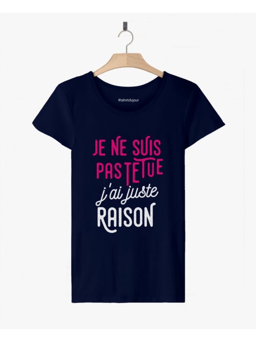 T-shirt Femme - JE NE SUIS PAS TETUE - Kiabi T-shirt Femme - JE NE SUIS PAS TETUE - Kiabi