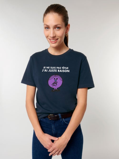T-shirt Femme - JE NE SUIS PAS TETUE J AI JUSTE RAISON - Kiabi T-shirt Femme - JE NE SUIS PAS TETUE J AI JUSTE RAISON - Kiabi