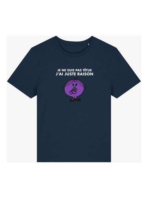 T-shirt Femme - JE NE SUIS PAS TETUE J AI JUSTE RAISON - Kiabi T-shirt Femme - JE NE SUIS PAS TETUE J AI JUSTE RAISON - Kiabi