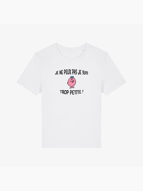 T-shirt Femme - JE PEUX PAS JE SUIS TROP PETITE - Kiabi