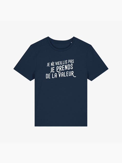 T-shirt Femme - JE PRENDS DE LA VALEUR - Kiabi T-shirt Femme - JE PRENDS DE LA VALEUR - Kiabi