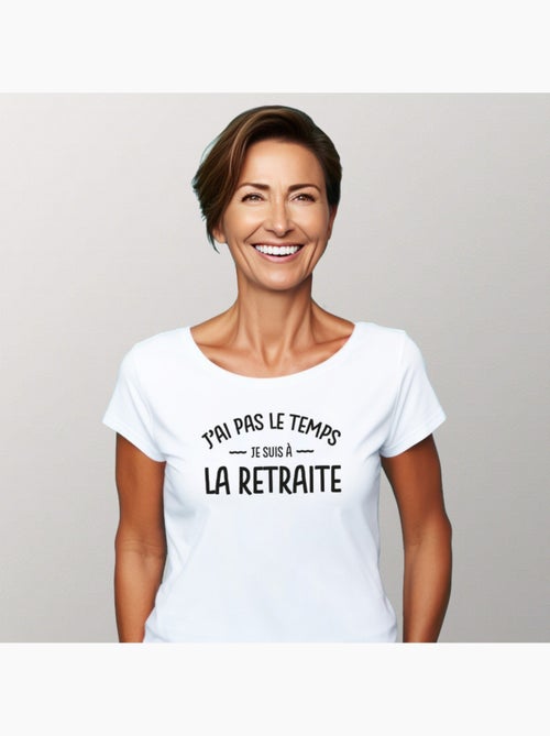 T-shirt Femme - JE SUIS A LA RETRAITE - Kiabi T-shirt Femme - JE SUIS A LA RETRAITE - Kiabi