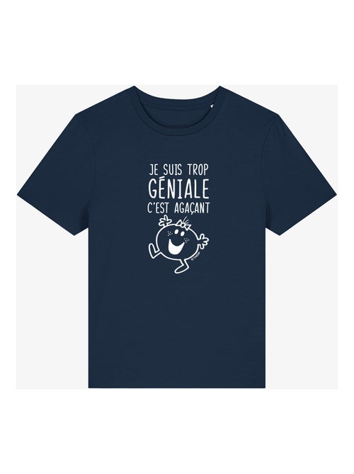 T-shirt Femme - JE SUIS TROP GÉNIALE C'EST AGAÇANT - Kiabi T-shirt Femme - JE SUIS TROP GÉNIALE C'EST AGAÇANT - Kiabi