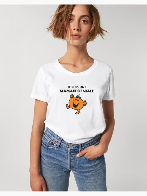 T-shirt Femme - JE SUIS UNE MAMAN GENIALE - Kiabi T-shirt Femme - JE SUIS UNE MAMAN GENIALE - Kiabi