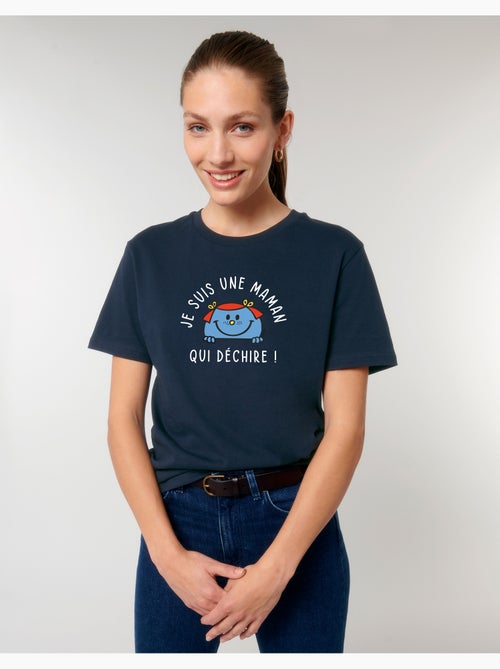 T-shirt Femme - JE SUIS UNE MAMAN QUI DECHIRE - Kiabi