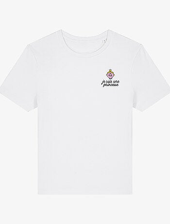 T-shirt femme - je suis une princesse coeur