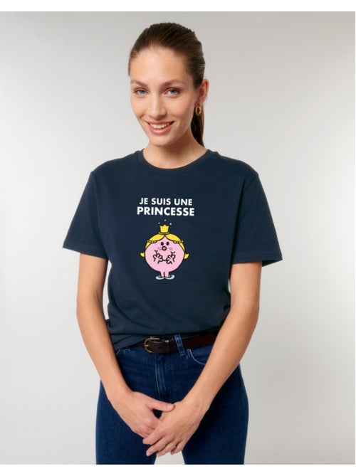 T-shirt Femme - JE SUIS UNE PRINCESSE FACE - Kiabi